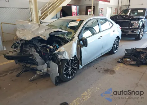 2014 Toyota Corolla S Plus from USA, damaged, VIN 2T1BURHE9EC108387